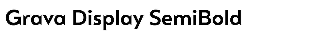 Grava Display SemiBold image
